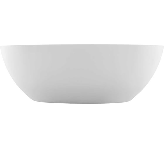 Ванна отдельно стоящая ALLEN BRAU KRION OVAL Solid Stone, 1710х820 мм, слив-перелив, белый матовый 2.35003.21 00332247