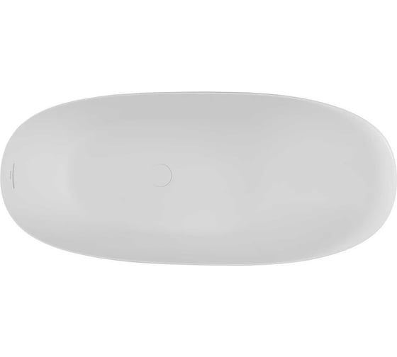 Ванна отдельно стоящая ALLEN BRAU KRION NEO XL Solid Stone, 1800х800 мм, слив-перелив, белый матовый 2.35002.21 00332246