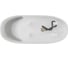 Ванна отдельно стоящая ALLEN BRAU KRION NEO XL Solid Stone, 1800х800 мм, слив-перелив, белый матовый 2.35002.21 00332246 7