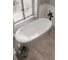 Ванна отдельно стоящая ALLEN BRAU KRION NEO XL Solid Stone, 1800х800 мм, слив-перелив, белый матовый 2.35002.21 00332246 10