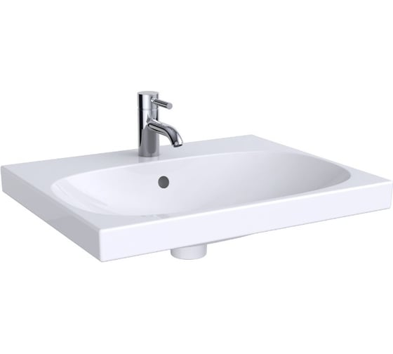 Раковина GEBERIT 500.620.01.2 Acanto, 600x480 мм, 00000058403