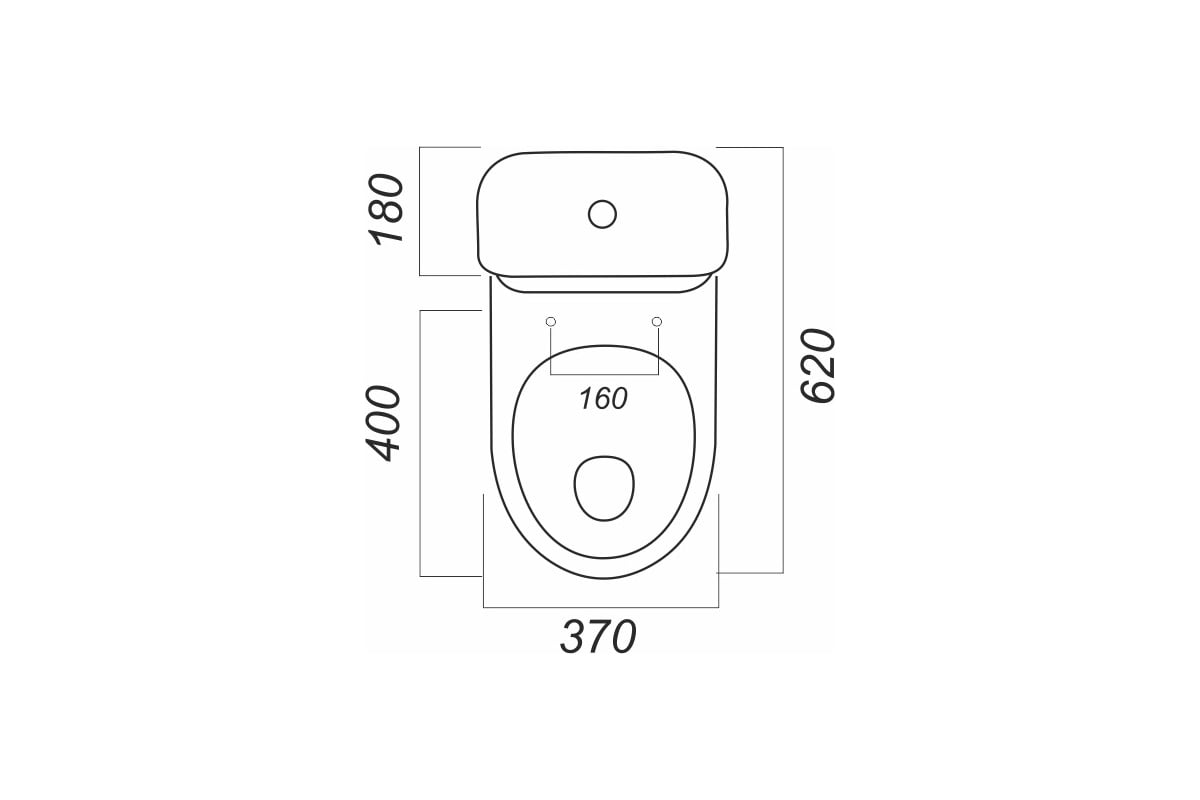 Унитаз-компакт Sanita СТАНДАРТ ЭКОНОМ 00000055369 15993312 - выгодная ...