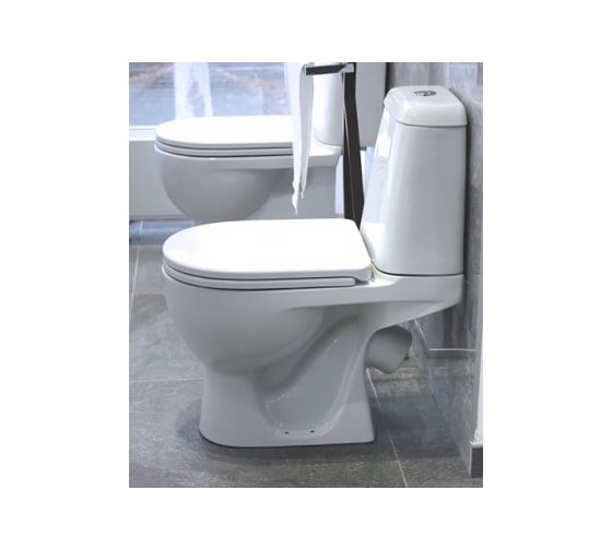Унитаз-компакт SANITA MAX SL DM 00000055578 WC.CC/Max/2-DM/WHT.G/S1
