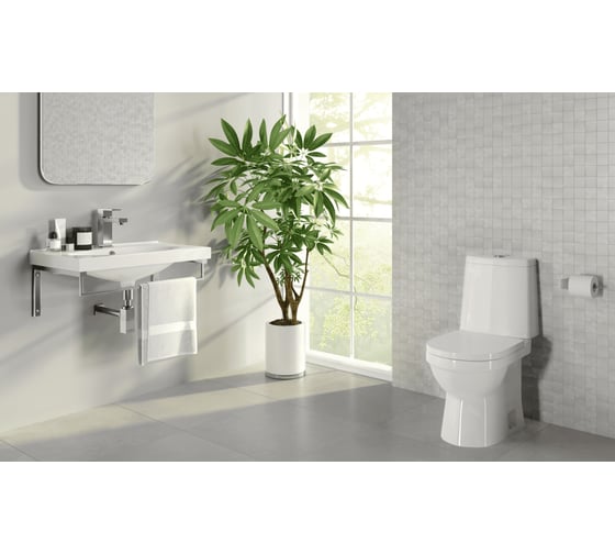 Унитаз-компакт SANITA NEXT LUXE DM SLIM 00000073589 WC.CC/Next/2-SlimDM/WHT.G/S1