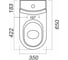 Унитаз-компакт SANITA NEXT LUXE DM SLIM 00000073589 WC.CC/Next/2-SlimDM/WHT.G/S1 3