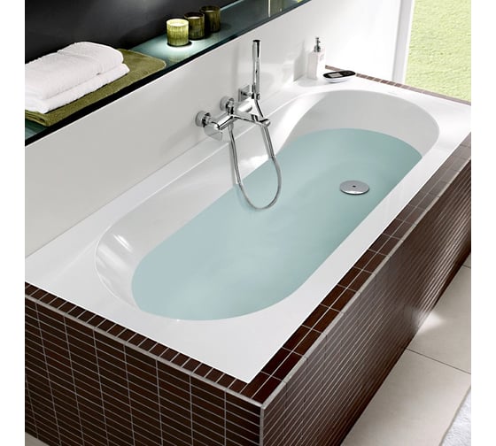 Ванна Villeroy & Boch OBERON 180x80, с ножками, белая, материал Quaryl 00000036894