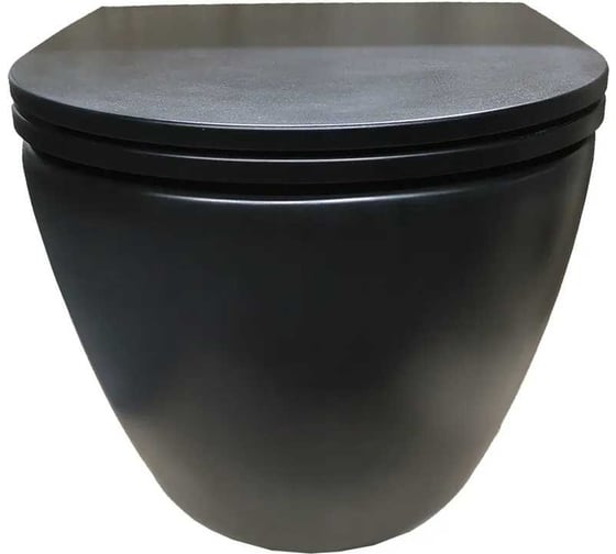 Комплект 3 в 1 CULTO: инсталляция AlcaPlast AM101/1120-4:1 RU M570-0001 + унитаз подвесной ANDI Black + кнопка хром AM101/1120-4-1-RU-M571-0001_3
