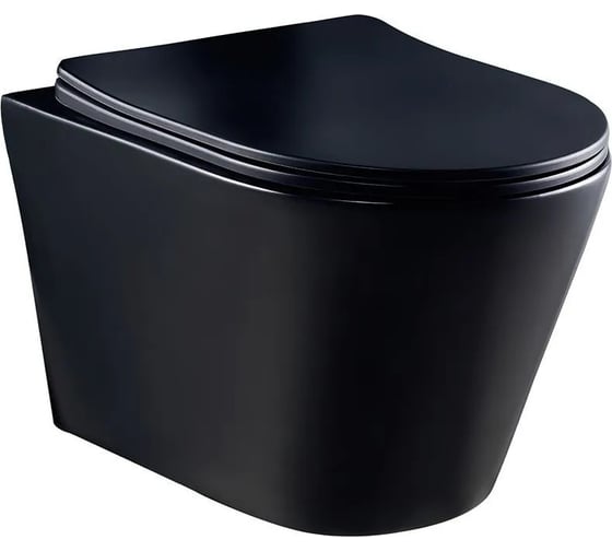 Комплект 3 в 1 CULTO: инсталляция Koller Pool с подвесным унитазом MONET Black ORION, сиденье с микролифтом, клавиша смыва черная УТ-99902860_22