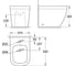 Напольное биде Grohe Euro Ceramic 39340000 2