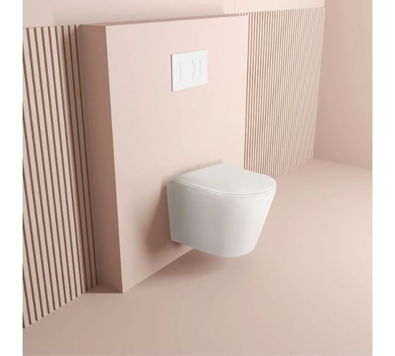 Комплект 3 в 1 CULTO инсталляция Grohe Rapid SL black + унитаз подвесной MONET + кнопка GROHE Skate Cosmopolitan черная GROHE_SL_1_BL