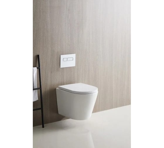 Комплект 3 в 1 CULTO инсталляция GROHE Solido + унитаз подвесной MONET + кнопка GROHE Arena Cosmopolitan хром GROHE_SL_1_COS