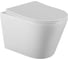 Комплект 3 в 1 CULTO инсталляция ТЕСЕ с подвесным унитазом MONET панель смыва хром с хромированными вставками TECE_MONET_2_1 2