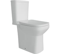 Унитаз напольный Maretti Katrina безободковый, с микролифтом, белый KA10NBM71-844