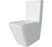 Унитаз напольный Maretti Umbria безободковый, с микролифтом, белый UM10NBM42-844