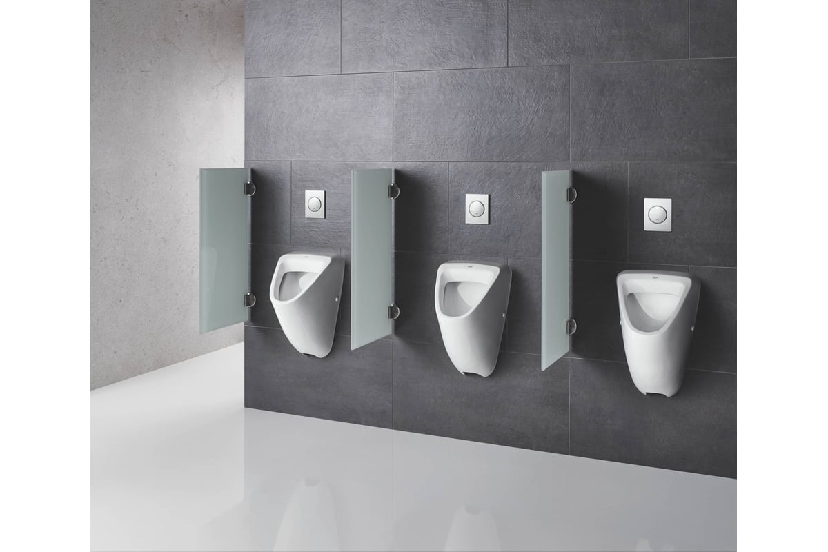 Писсуар Grohe Bau Ceramic скрытый монтаж 39438000 - выгодная цена, отзывы,  характеристики, фото - купить в Москве и РФ