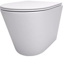 Унитаз подвесной Maretti Florenza безободковый, с микролифтом, белый FL10PBM97-844