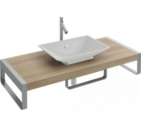 Раковина JACOB DELAFON REVE E4819-00 55x37,5 см, без отверстия для смесителя 00000012572