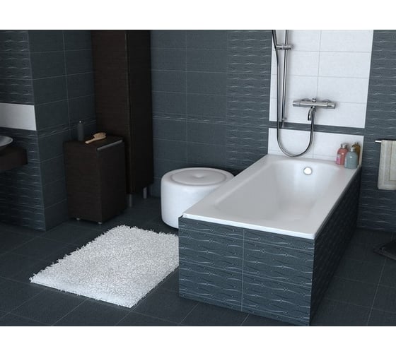 Чугунная ванна ROCA Continental 170х70, без противоскользящего покрытия 212901001 21290100R 00000033617