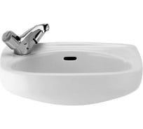 Мини-раковина ROCA 320841001 Ibis 44х31 см, намеченные отверстия слева и справа 00000018825