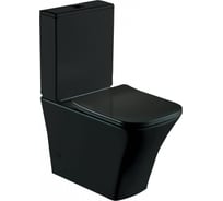 Унитаз-напольный ESBANO CRISAN черный матовый ESUNCRISMB