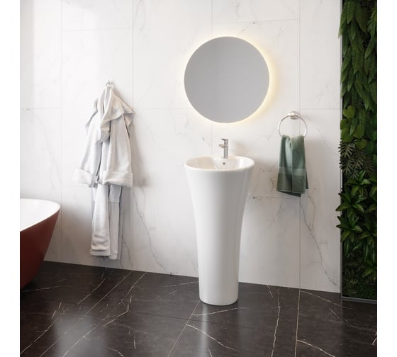 Напольная раковина Cerutti SPA ADELINA 450х450х880 7274
