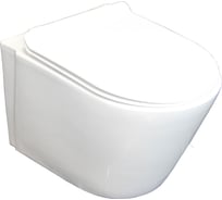 Подвесной унитаз Cerutti SPA ORTLER Aria 500х335х300, безободковый 7182