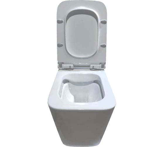 Подвесной унитаз Cerutti SPA MAIELLA Aria 500х350х320, безободковый, сиденье дюропласт 7402