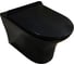 Подвесной унитаз Cerutti SPA BERNINA Aria MATT BLACK 480х340х350, безободковый 7505 1