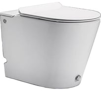 Напольный унитаз Cerutti SPA ARGENTERA Pulse 600х350х410, импульсный смыв 2 кнопки 7267