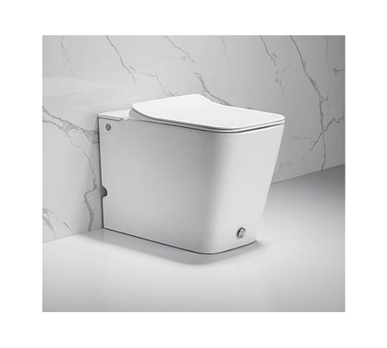 Напольный унитаз Cerutti SPA DISGRAZIA Pulsе 600х350х410, импульсный смыв 2 кнопки 7269