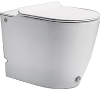 Напольный унитаз Cerutti SPA BARBARIA Pulse 600х350х410, импульсный смыв 2 кнопки 7264