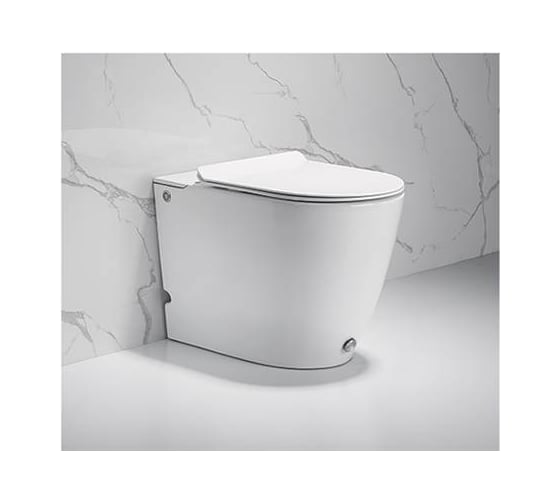 Напольный унитаз Cerutti SPA BARBARIA Pulse 600х350х410, импульсный смыв 2 кнопки 7264
