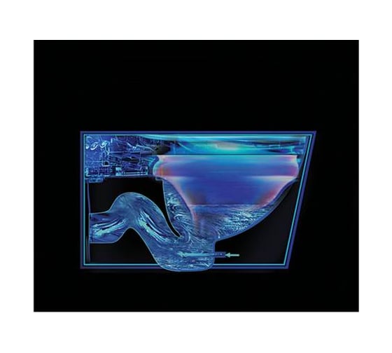 Подвесной унитаз Cerutti SPA ARGENTERA Aria Pulsе 600х350х410, импульсный смыв, рама в комплекте 7279