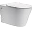 Подвесной унитаз Cerutti SPA ARGENTERA Aria Pulsе 600х350х410, импульсный смыв, рама в комплекте 7279 1