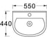 Раковина AQUATEK 550х440 мм AQ5420-00 00000135948 9