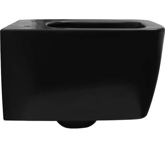 Унитаз подвесной ALLEN BRAU 4.33007.31 LIBERTY 2 rimless без сиденья 518x370 мм черный мат 00312472