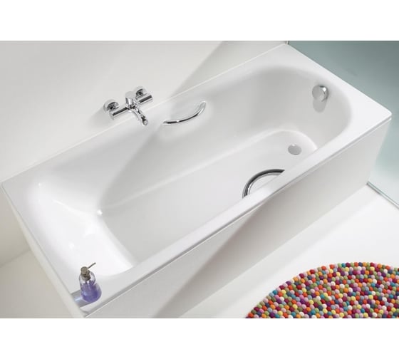 Ванна KALDEWEI Saniform Plus Star 336 170х75, белый, отверстие под ручки, easy-clean 00000024956