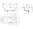 Ванна KALDEWEI Saniform Plus Star 336 170х75, белый, отверстие под ручки, easy-clean 00000024956 6