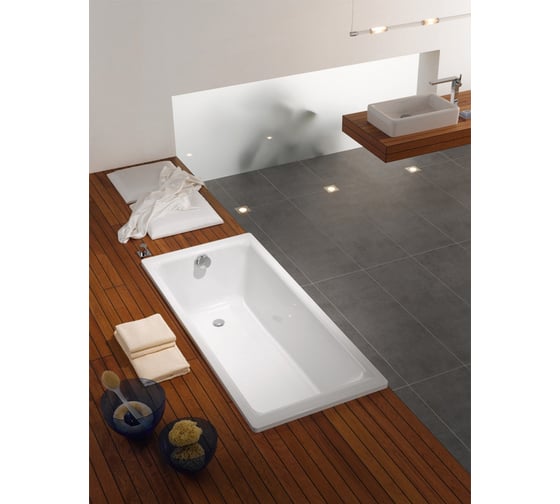 Ванна KALDEWEI Puro 691 170х80, белый+easy-clean 00000032053