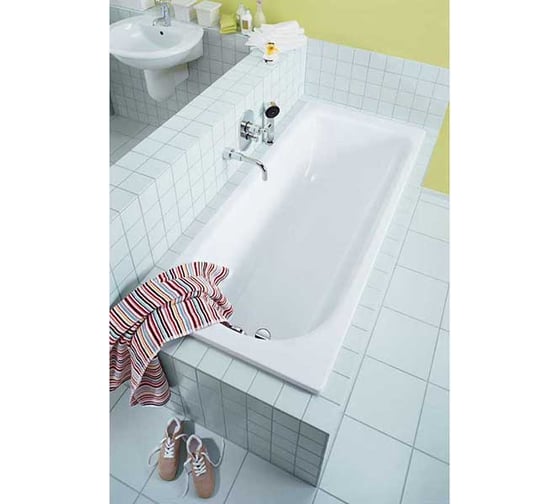Ванна KALDEWEI Saniform Plus 363-1 170х70, белый+anti-sleap+easy-clean 00000013271