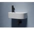 Умывальник подвесной прямоугольный Ceramicanova Element чаша справа, отверстие под смеситель слева, 408х223х110 мм CN6066R 4