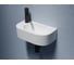 Умывальник подвесной прямоугольный Ceramicanova Element чаша справа, отверстие под смеситель слева, 408х223х110 мм CN6066R 5
