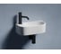 Умывальник подвесной прямоугольный Ceramicanova Element чаша справа, отверстие под смеситель слева, 408х223х110 мм CN6066R 6