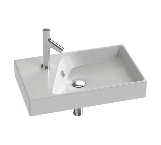 Раковина-столешница JACOB DELAFON RYTHMIK EXR112-Z-00 Ш60хГ37 см 00000037008