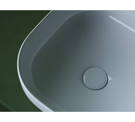 Умывальник чаша накладная Ceramicanova Element квадратная, 380х380х150мм CN5032