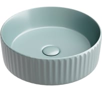 Умывальник чаша накладная Ceramicanova Element круглая, зеленый матовый, 360х360х115 мм CN6057MLG