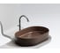Умывальник-чаша накладная Ceramicanova Element овальная, цвет темно-коричневый матовый, 608х385х122 мм CN6048MDB 8