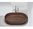 Умывальник-чаша накладная Ceramicanova Element овальная, цвет темно-коричневый матовый, 608х385х122 мм CN6048MDB 9