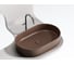 Умывальник-чаша накладная Ceramicanova Element овальная, цвет темно-коричневый матовый, 608х385х122 мм CN6048MDB 10