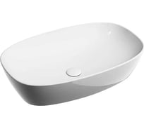 Умывальник-чаша накладная Ceramicanova Element овальная, 600х380х138 мм CN6049